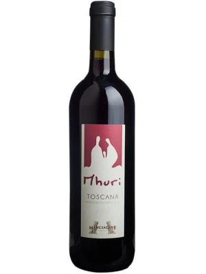 Вино Villa Mangiacane, Mhuri, Toscana IGT 2014, 0.75 л