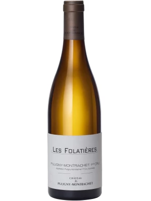 Вино Domaine du Chateau de Puligny-Montrachet, Puligny-Montrachet 1-er Cru Les Folatieres AOC 2016, 0.75 л