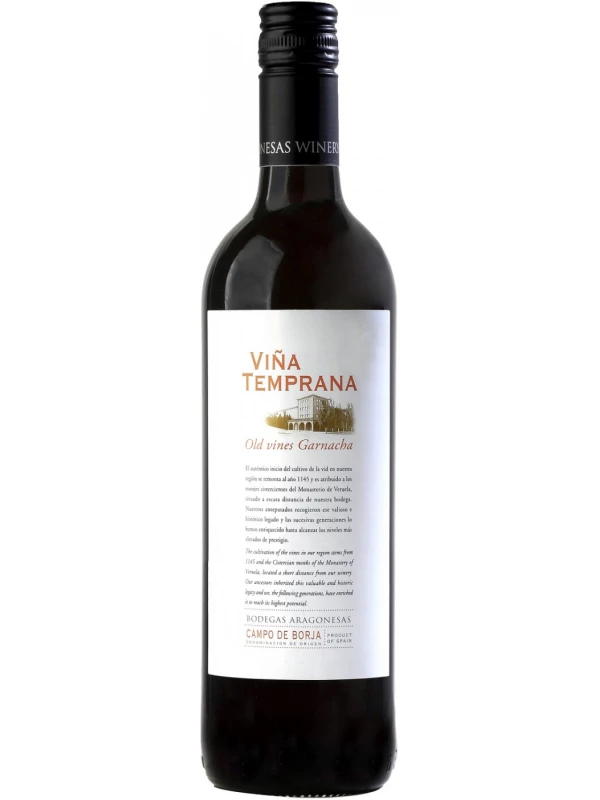 Bodegas Aragonesas, Vina Temprana Old Vines Garnacha