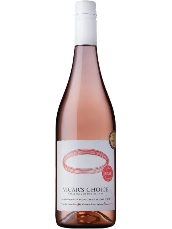 Saint Clair, Vicar's Choice Sauvignon Blanc Rose Bright Light
