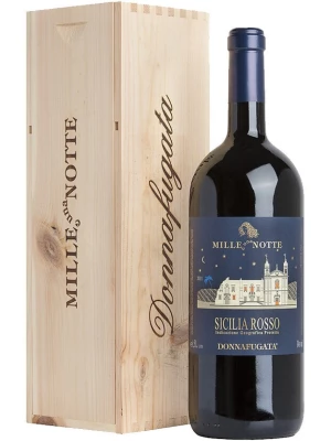 Вино Donnafugata, Mille e una Notte, Sicilia DOC, wooden box 2018, 1.5 л