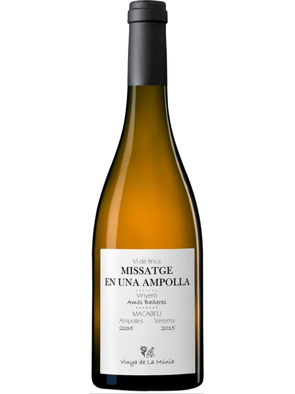 Amos Baneres, Missatge En Una Ampolla, Penedes DO