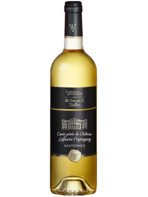 Вино Collection personnelle. Mr Francois-L Vuitton, Cuvee Privee du Chateau Lafaurie-Peyraguey, Sauternes AOC 0.75 л