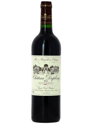 Вино Chateau Duplessy, Premieres Cotes de Bordeaux AOC 2010, 1.5 л