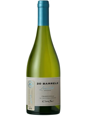 Вино Cono Sur, 20 Barrels Chardonnay, Limited Edition, Casablanca Valley DO 2016, 0.75 л