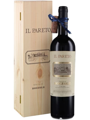 Вино Nozzole, Il Pareto, Toscana IGT, wooden box 2015, 0.75 л