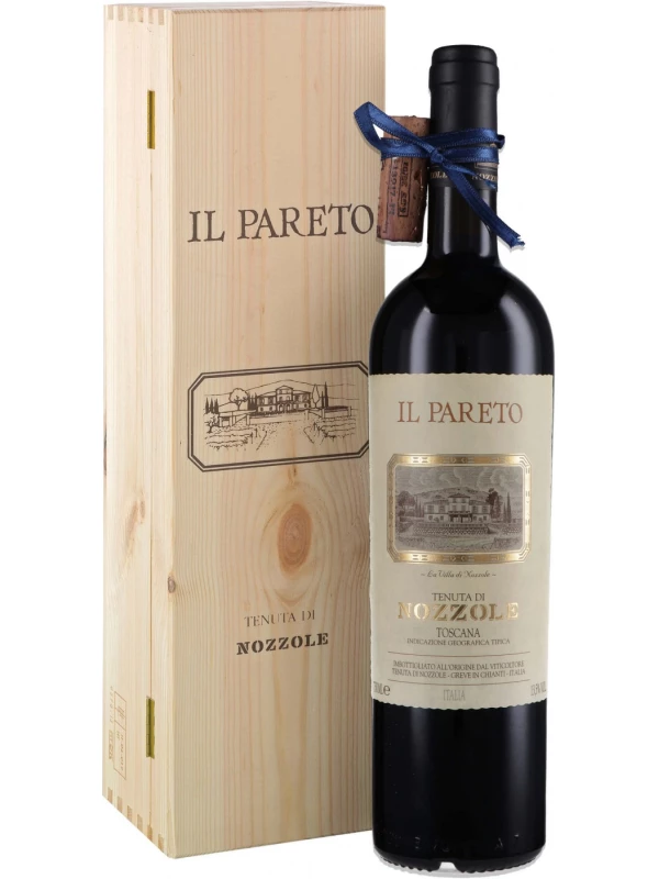 Nozzole, Il Pareto, Toscana IGT, wooden box
