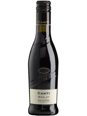 Вино Canti, Merlot, Terre Siciliane IGT 2020, 0.25 л