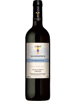Вино Vina Ginesa Reservas, Terromontero Tempranillo 2017, 0.75 л