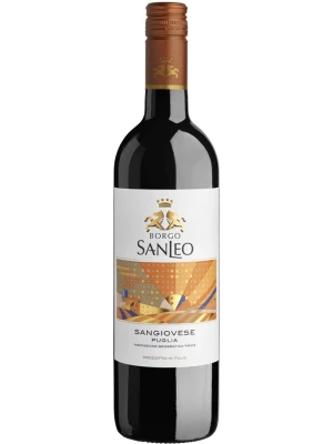 Вино Zonin, Borgo San Leo Sangiovese, Puglia IGT 2019, 0.75 л