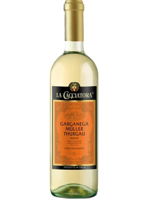 Вино La Cacciatora Garganega Muller Thurgau Frizzante, Veneto IGT 0.75 л