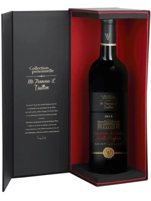 Вино Collection personnelle. Mr Francois-L Vuitton, Cuvee Privee du Chateau Leoville-Poyferre, Saint-Julien AOC, gift box 2013, 0.75 л