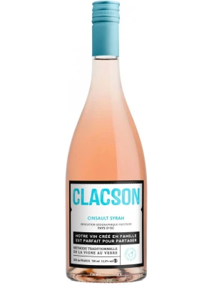 Вино Laurent Miquel, Clacson Cinsault-Syrah, Pays d'Oc IGP 2018, 0.75 л