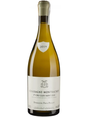 Вино Domaine Paul Pillot, Chassagne-Montrachet 1-er Cru Clos Saint Jean AOC Blanc 2019, 0.75 л