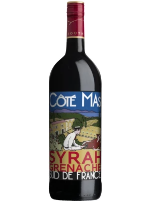 Вино Cote Mas Syrah Grenache, Pays d'Oc IGP 2020, 0.75 л
