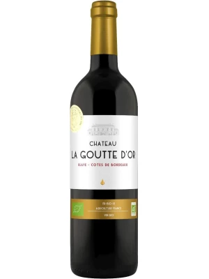 Вино Chateau La Goutte d'Or, Blaye-Cotes de Bordeaux AOC 2016, 0.75 л