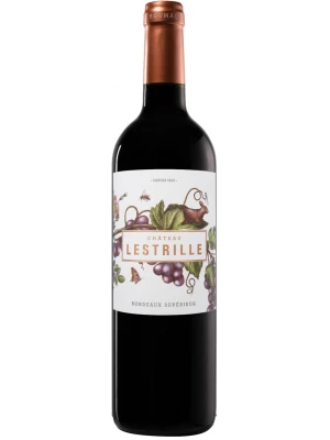 Вино Chateau Lestrille, Bordeaux Superieur AOC 0.75 л