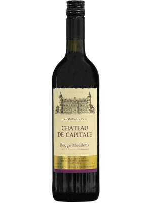 Вино Chateau de Capitale Rouge Moelleux 0.75 л