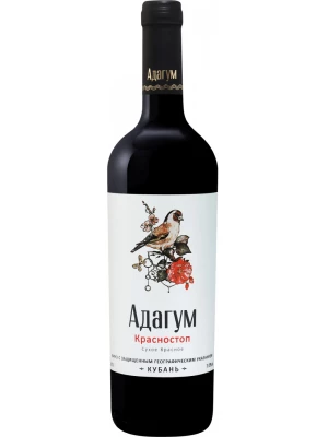 Вино Адагум Красностоп 0.75 л