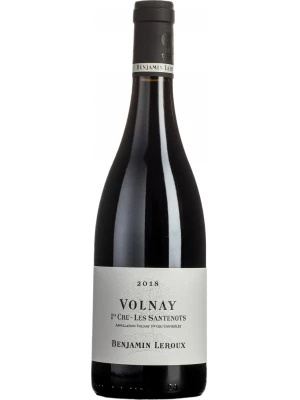 Вино Benjamin Leroux, Volnay 1er Cru Les Santenots AOC 2018, 0.75 л