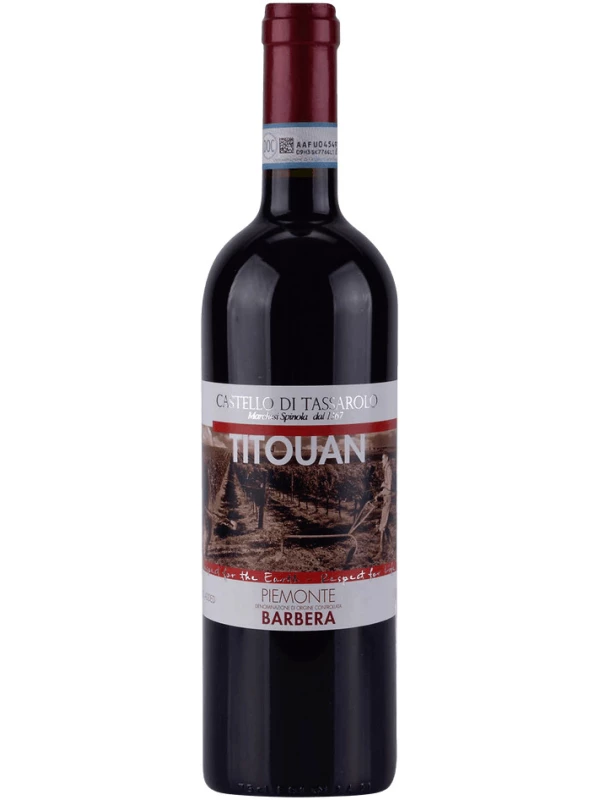 Castello di Tassarolo, Titouan Piemonte DOC Barbera Senza Solfiti Biologico