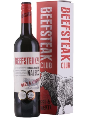 Вино Beefsteak Club Beef & Liberty, Malbec, gift box 0.75 л