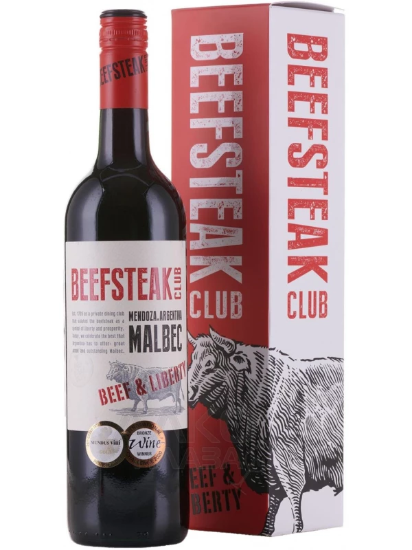 Beefsteak Club Beef & Liberty, Malbec, gift box