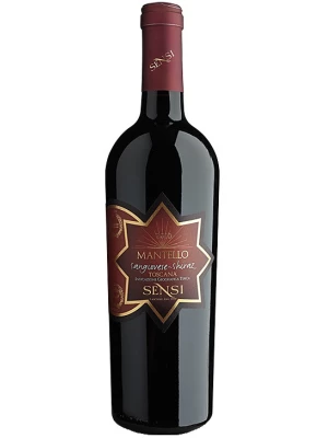 Вино Sensi, Mantello Sangiovese-Shiraz, Toscana IGT 0.75 л