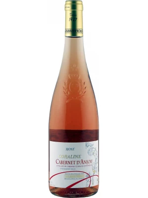 Вино Guilbaud Freres, Coraline Cabernet d'Anjou AOC 2018, 0.75 л