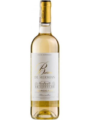 Вино Baron de Mermian Blanc Moelleux, Bordeaux AOC 0.75 л