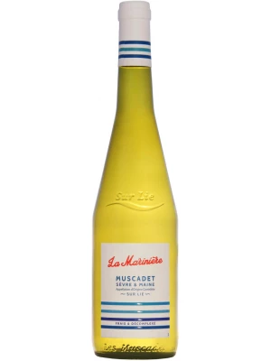 Вино La Mariniere Muscadet Sevre et Maine AOC Sur Lie 2020, 0.75 л