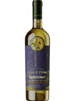 Вино Laguna del Coronel Chardonnay Semidulce, Tierra de Castilla IGP 0.75 л