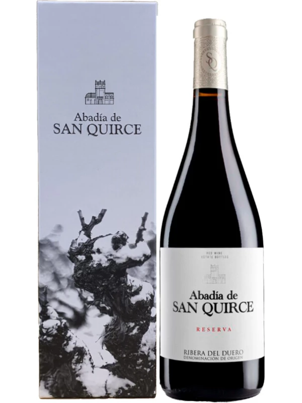 Abadia de San Quirce Reserva, Ribera del Duero DO, gift box