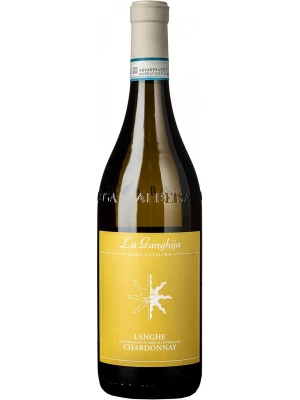 Вино La Ganghija, Langhe DOC Chardonnay 2023, 0.75 л