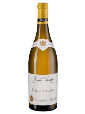 Вино Macon-Villages, Франция Joseph Drouhin 2018, 0.75 л