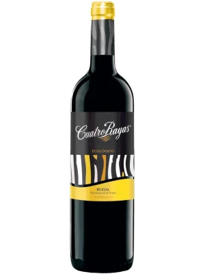 Вино Cuatro Rayas, Organic Tempranillo Roble, Rueda DO 2016, 0.75 л