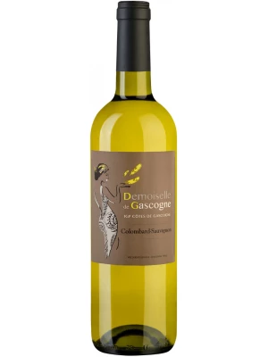 Вино Domain de Menard, Demoiselle de Gascogne Colombard-Sauvignon, Cotes de Gascogne IGP 2021, 0.75 л