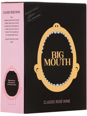 Вино Big Mouth Rose, bag-in-box 3 л