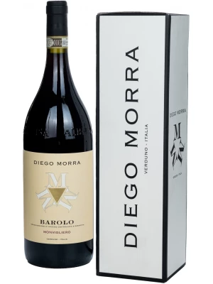 Вино Diego Morra, Barolo Monvigliero DOCG, gift box 2015, 0.75 л