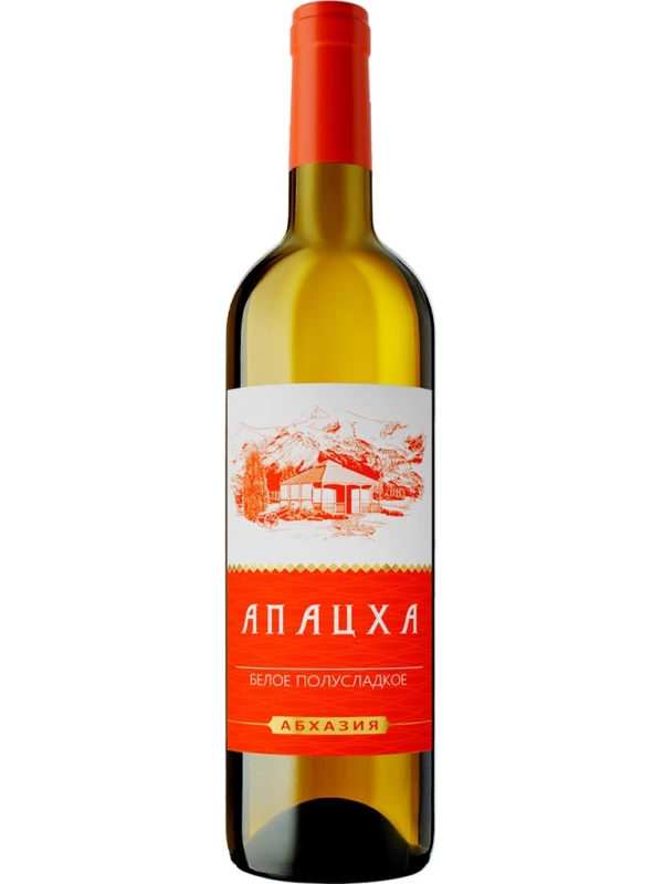 Апацха Белое полусладкое