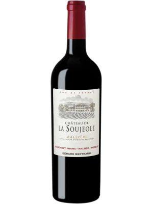 Вино Gerard Bertrand, Chateau de la Soujeole Rouge, Malepere AOC 2015, 0.75 л
