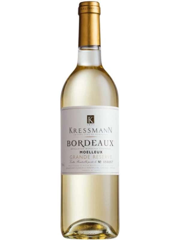 Kressmann, Grande Reserve Bordeaux Blanc AOC Moelleux