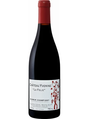 Вино Chateau Yvonne, La Folie Saumur Champigny AOC 2018, 0.75 л