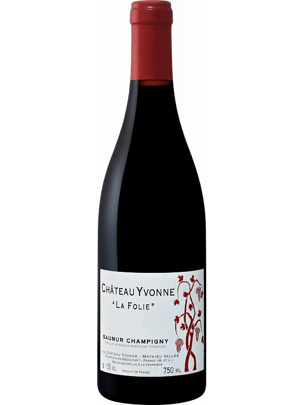 Chateau Yvonne, La Folie Saumur Champigny AOC