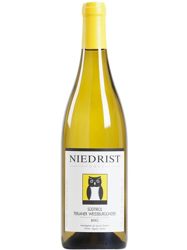 Niedrist, Terlaner Weissburgunder Berg, Sudtirol DOC