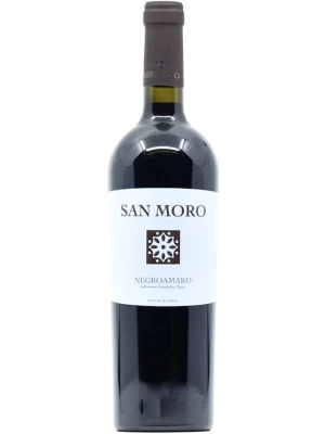 Вино Produttori di Manduria, San Moro Negroamaro, Puglia IGT 2022, 1.5 л