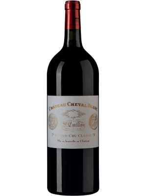 Вино Chateau Cheval Blanc, St-Emilion AOC 1-er Grand Cru Classe 1989, 1.5 л