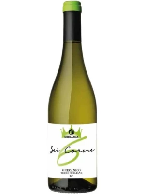 Вино Sibiliana, Sei Corone Grecanico, Terre Siciliane IGP 0.75 л