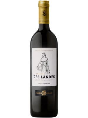 Вино Chateau des Landes, Cuvee Prestige, Lussac-Saint-Emilion AOC 2019, 1.5 л