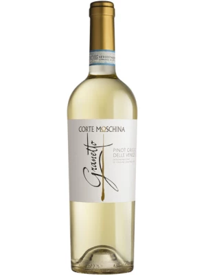 Вино Corte Moschina, Granetto Pinot Grigio, Veneto IGT 2018, 0.75 л